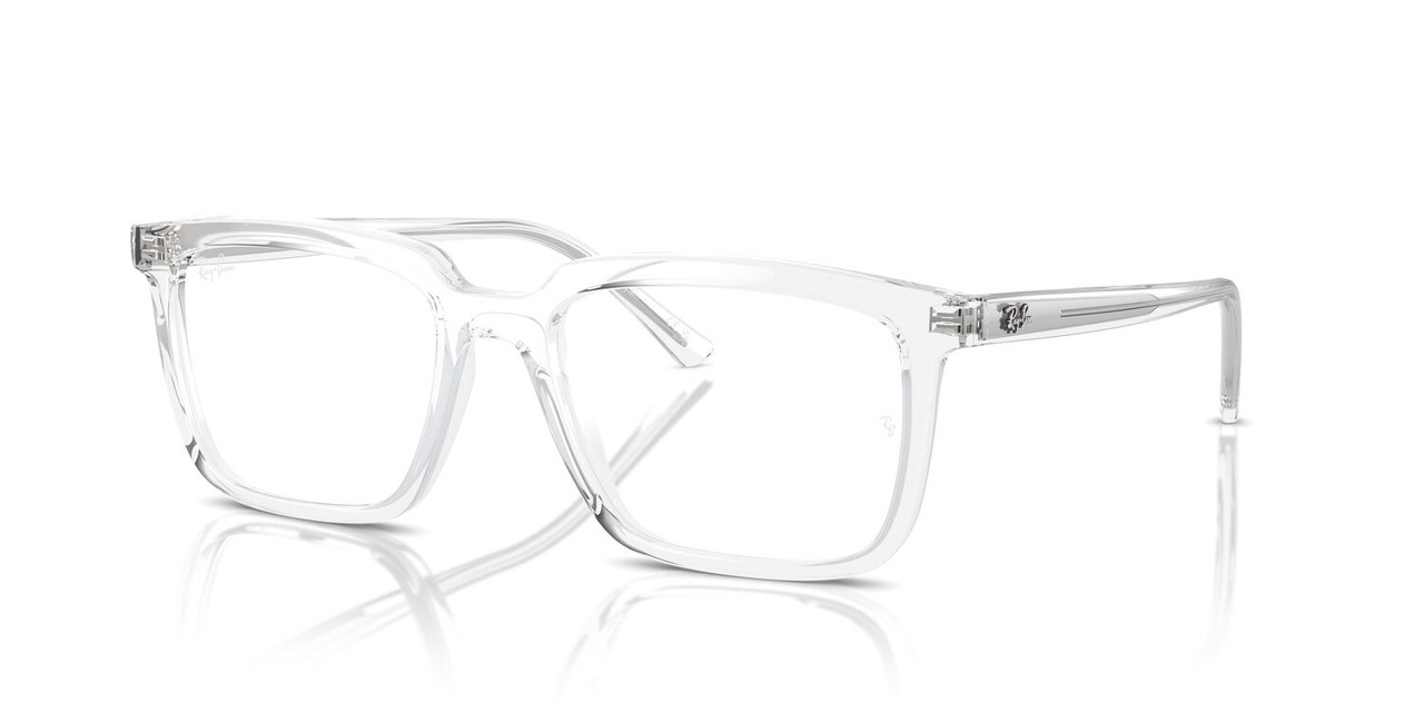 ANTEOJOS ÓPTICOS RAY-BAN RX7239 ALAIN EN COLOR BLANCO UNISEX - 2