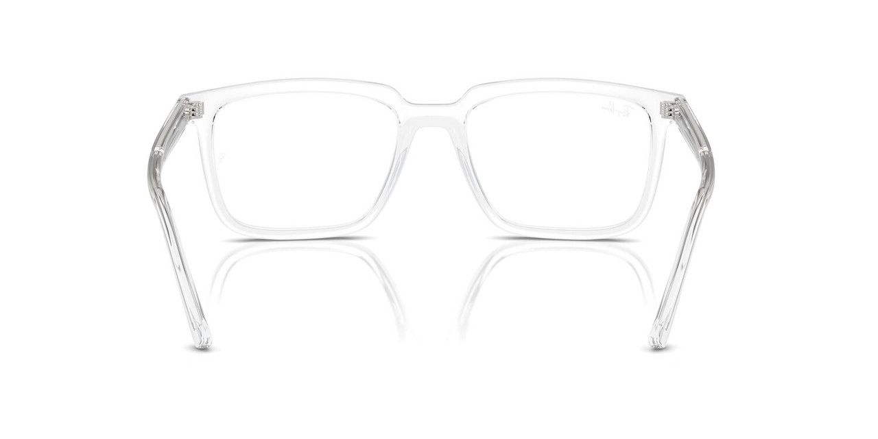 ANTEOJOS ÓPTICOS RAY-BAN RX7239 ALAIN EN COLOR BLANCO UNISEX - 5