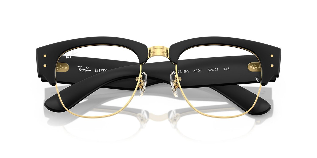 ANTEOJOS ÓPTICOS RAY-BAN RX7316V EN COLOR NEGRO UNISEX - 5