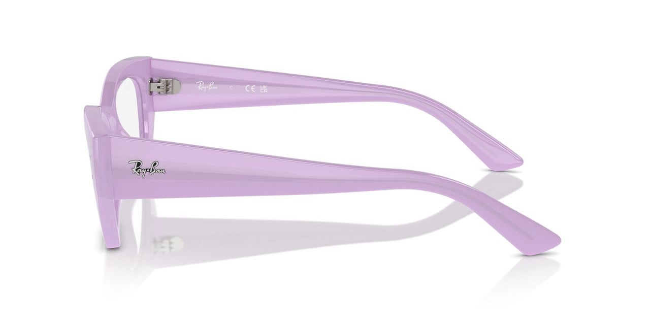 ANTEOJOS ÓPTICOS RAY-BAN RX7330 ZENA VIOLETA UNISEX - 3
