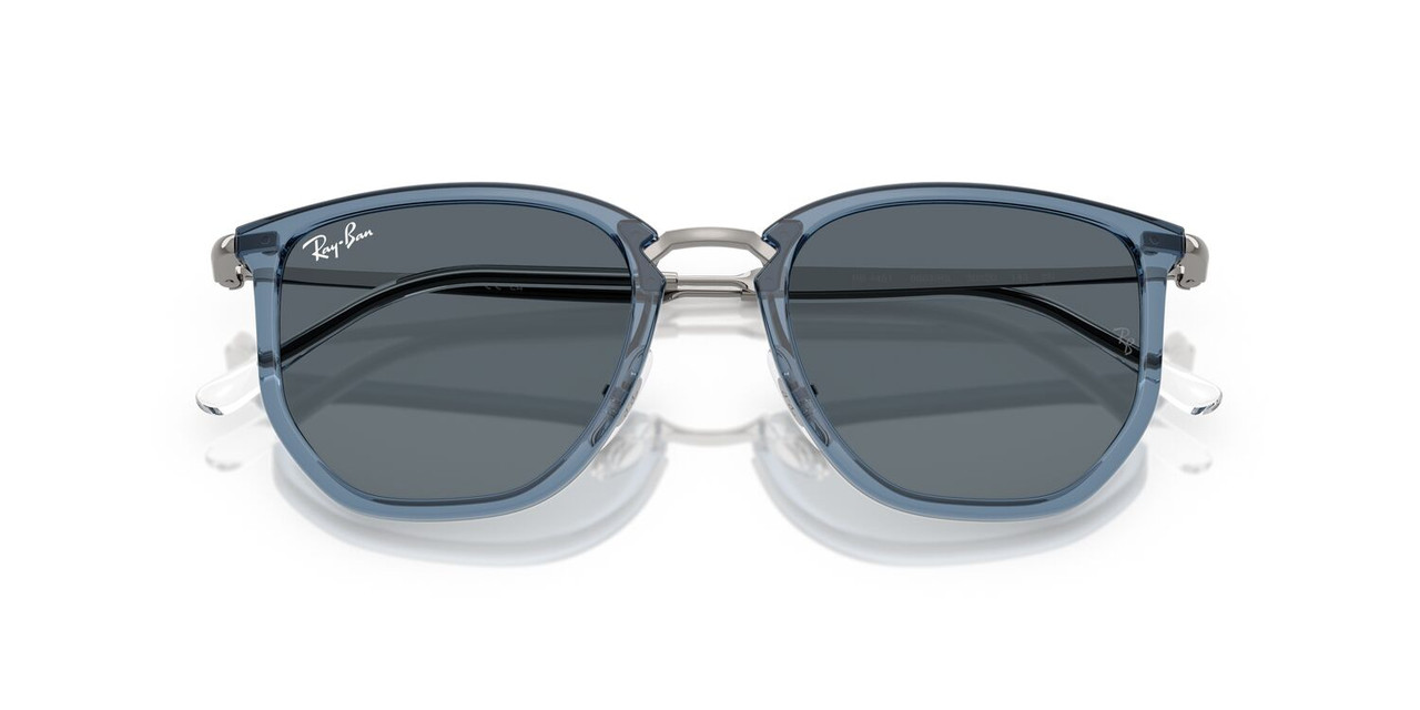 ANTEOJOS DE SOL RAY-BAN RB4451 AZUL UNISEX - 5