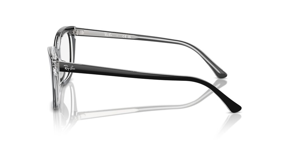 ANTEOJOS ÓPTICOS RAY-BAN RX5433  EN COLOR NEGRO MUJER - 3
