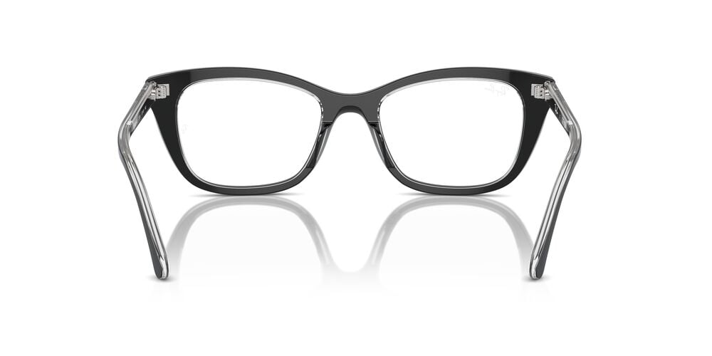 ANTEOJOS ÓPTICOS RAY-BAN RX5433  EN COLOR NEGRO MUJER - 4