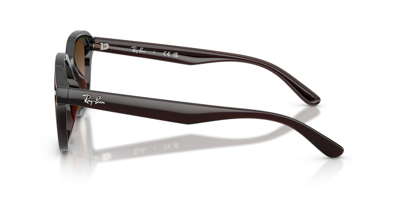 ANTEOJOS DE SOL RAY-BAN RB4458D EN COLOR CAFE UNISEX - 3