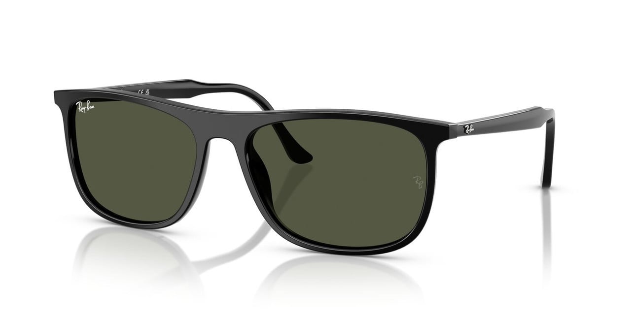 ANTEOJOS DE SOL RAY-BAN RB2216 BLACK GREEN EN COLOR NEGRO UNISEX - 2