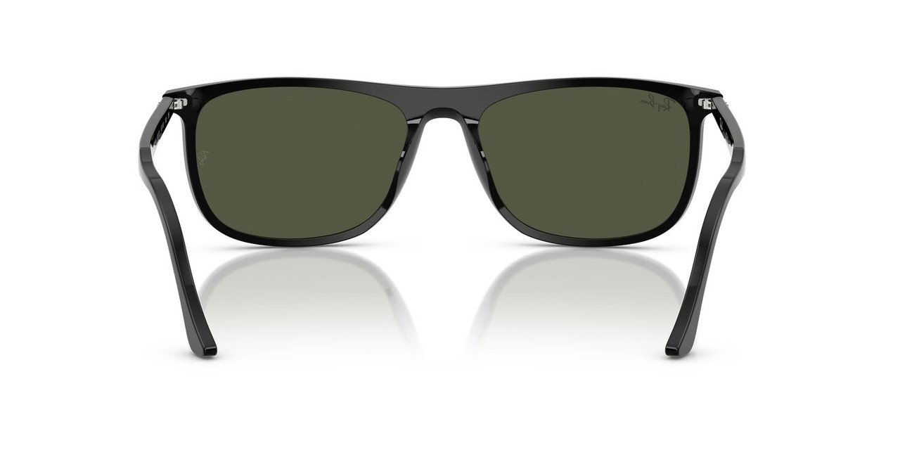 ANTEOJOS DE SOL RAY-BAN RB2216 BLACK GREEN EN COLOR NEGRO UNISEX - 3