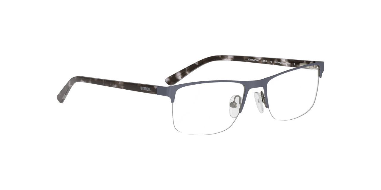 ANTEOJOS ÓPTICOS UNOFFICIAL UO1068 UNOM0183 GRIS HOMBRE - 3
