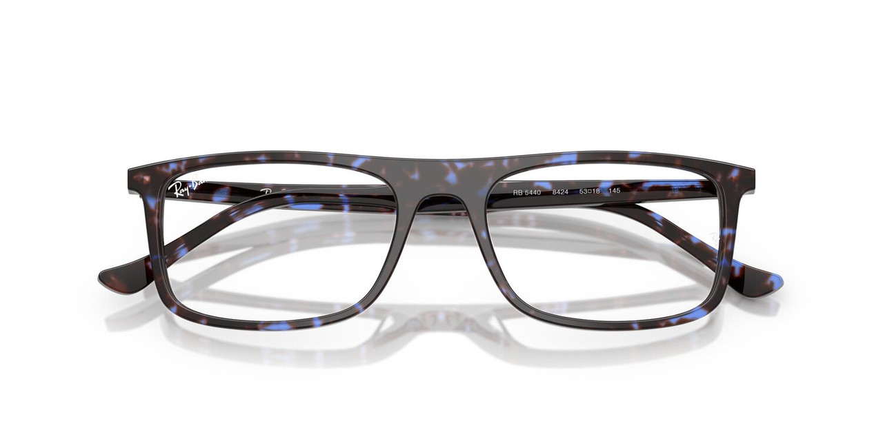 ANTEOJOS ÓPTICOS RAY-BAN RX5440 HAVANA BLUE TURTLE HAVANA UNISEX - 4