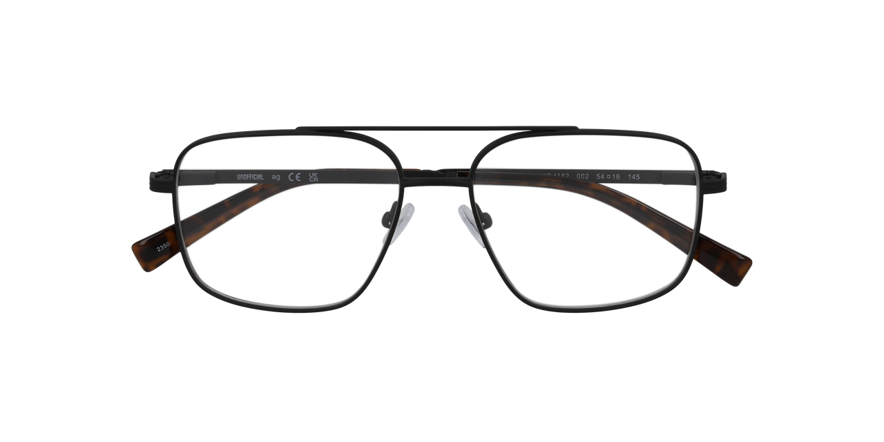 ANTEOJOS ÓPTICOS UNOFFICIAL UO1182 EN COLOR NEGRO HOMBRE - 2