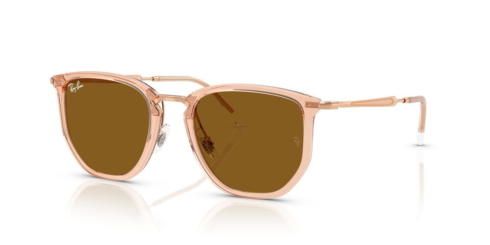 ANTEOJOS DE SOL RAY-BAN RB4451 TRANSPARENT BEIGE BROWN EN COLOR CAFE UNISEX - 2