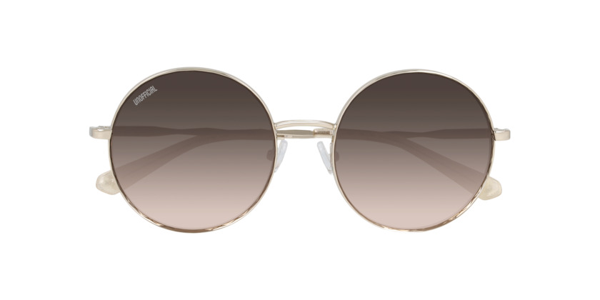 ANTEOJOS DE SOL UNOFFICIAL LIGHT GOLD GRADIENT BROWN 0UO5145 DORADO MUJER - 6