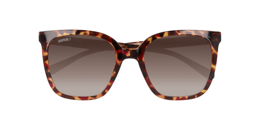 ANTEOJOS DE SOL UNOFFICIAL HAVANA WITH PURPLE GRADIENT BROWN - POLAR 0UO6208B HAVANA MUJER - 6