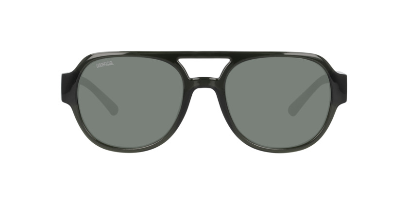 ANTEOJOS DE SOL UNOFFICIAL TRANSPARENT KAKI GREEN 0UO6206 NARANJO HOMBRE - 1