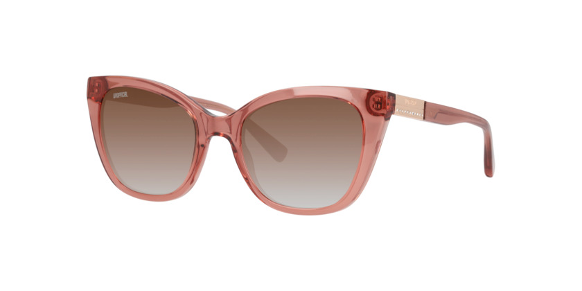 ANTEOJOS DE SOL UNOFFICIAL TRANSPARENT SOFT PINK GRADIENT BROWN 0UO6207B ROSADO MUJER - 2