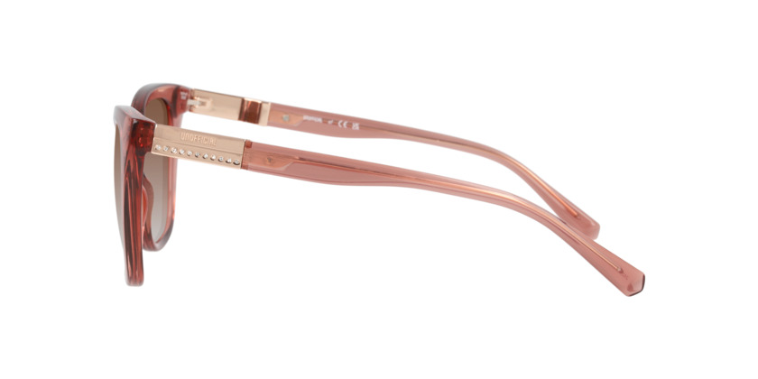 ANTEOJOS DE SOL UNOFFICIAL TRANSPARENT SOFT PINK GRADIENT BROWN 0UO6207B ROSADO MUJER - 3