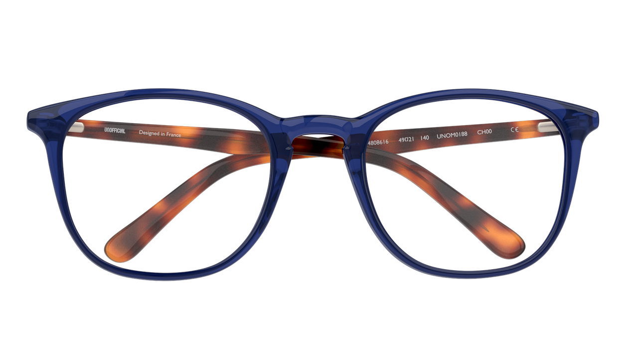 ANTEOJOS ÓPTICOS UNOFFICIAL UNOM0188 0UO3003 AZUL HOMBRE - 6