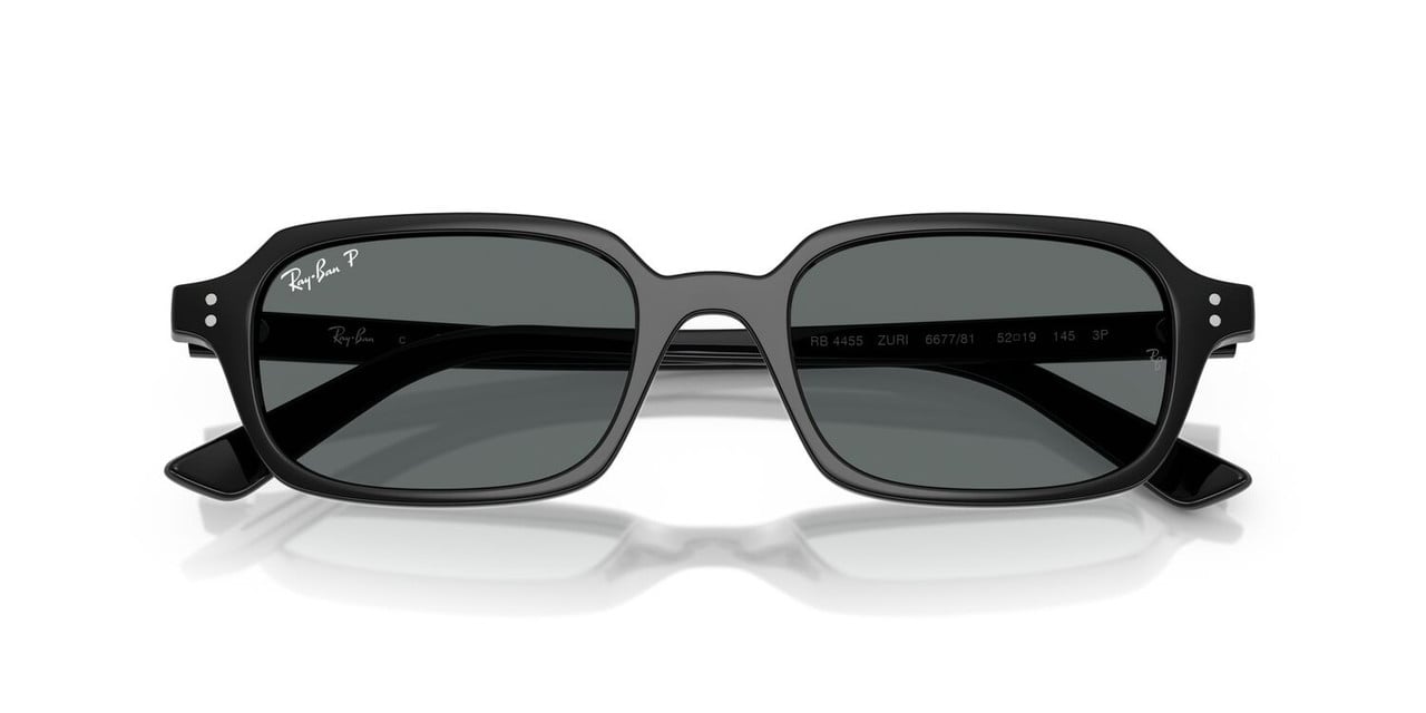 ANTEOJOS DE SOL RAY-BAN ZURI 0RB4455 EN COLOR NEGRO UNISEX - 5