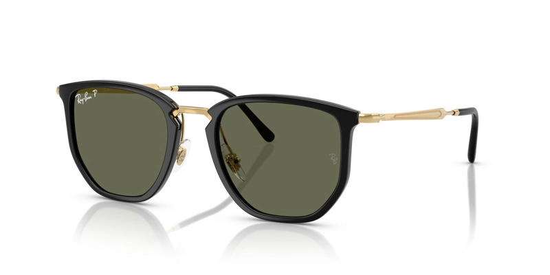 ANTEOJOS DE SOL RAY-BAN RB4451 BLACK POLAR GREEN NEGRO UNISEX - 2