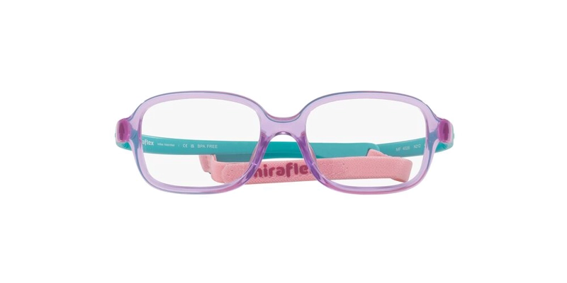 ANTEOJOS OPTICOS MIRAFLEX MF4026 TRANSLUCENT VIOLET VIOLETA UNISEX - 1
