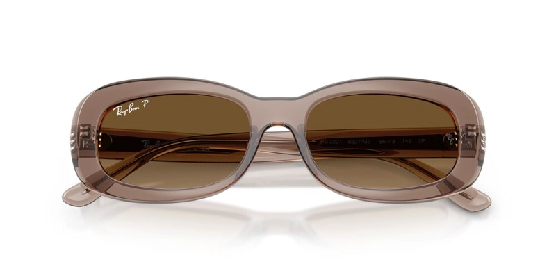ANTEOJOS DE SOL RAY-BAN RB2221  CAFE  MUJER - 5