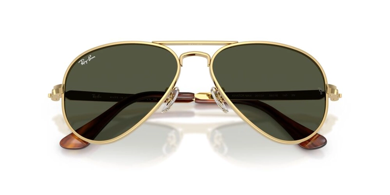 ANTEOJOS DE SOL RAY-BAN RB3925 AVIATOR MAX ARISTA DORADO UNISEX - 5
