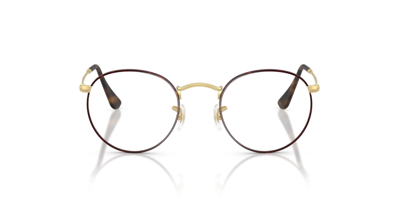 ANTEOJOS OPTICOS RAY-BAN RX3447V ROUND METAL HAVANA UNISEX - 1