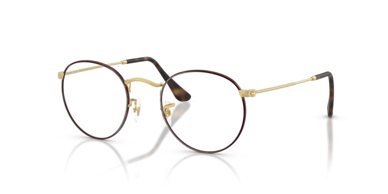 ANTEOJOS OPTICOS RAY-BAN RX3447V ROUND METAL HAVANA UNISEX - 2