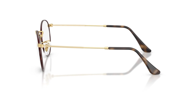 ANTEOJOS OPTICOS RAY-BAN RX3447V ROUND METAL HAVANA UNISEX - 3