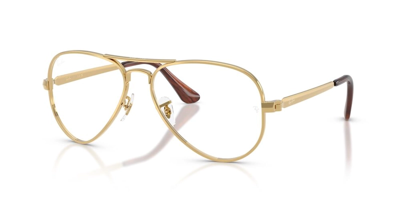 ANTEOJOS OPTICOS RAY-BAN RX3925V AVIATOR MAX ARISTA DORADO UNISEX - 2