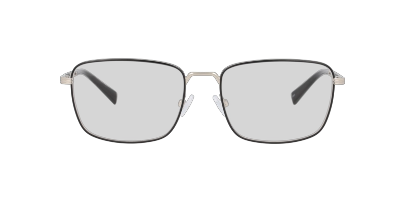 ANTEOJOS OPTICOS UNOFFICIAL UO1189 SATIN BLACK ON SILVER NEGRO HOMBRE - 1
