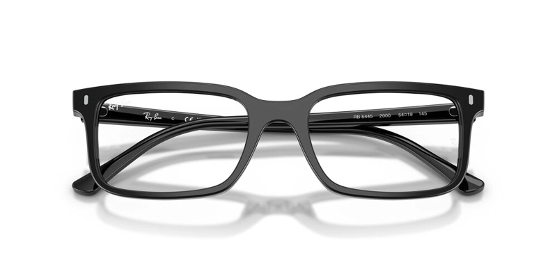 ANTEOJOS OPTICOS RAY-BAN RX5445  NEGRO UNISEX - 5