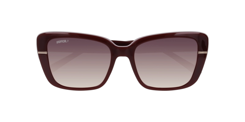 ANTEOJOS DE SOL UNOFFICIAL UO6216 BURGUNDY ROJO MUJER - 5