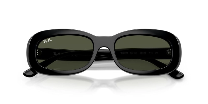 ANTEOJOS DE SOL RAY-BAN RB2221  NEGRO MUJER - 5