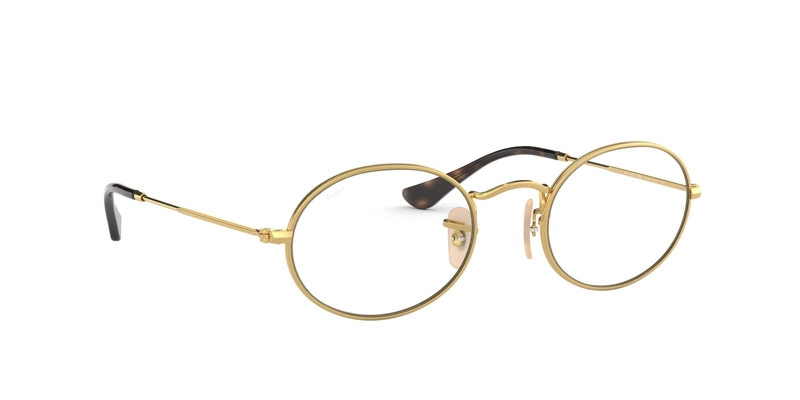ANTEOJOS OPTICOS RAY-BAN RX3547V OVAL DORADO UNISEX - 4