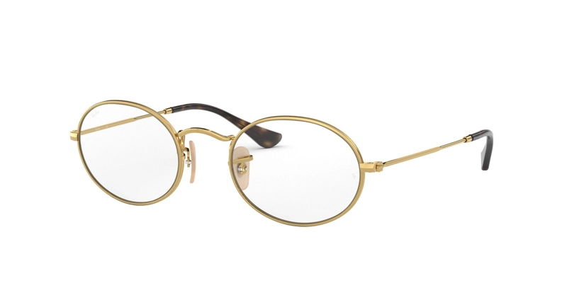 ANTEOJOS OPTICOS RAY-BAN RX3547V OVAL DORADO UNISEX - 5