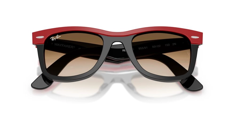 ANTEOJOS DE SOL RAY-BAN RB2240 WAYFARER  ROJO UNISEX - 5