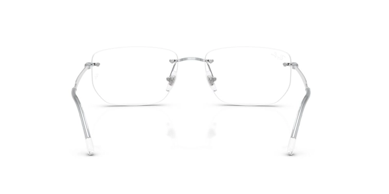 ANTEOJOS OPTICOS RAY-BAN RX3768V  PLATEADO UNISEX - 4