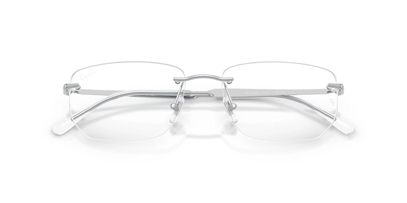 ANTEOJOS OPTICOS RAY-BAN RX3768V  PLATEADO UNISEX - 5