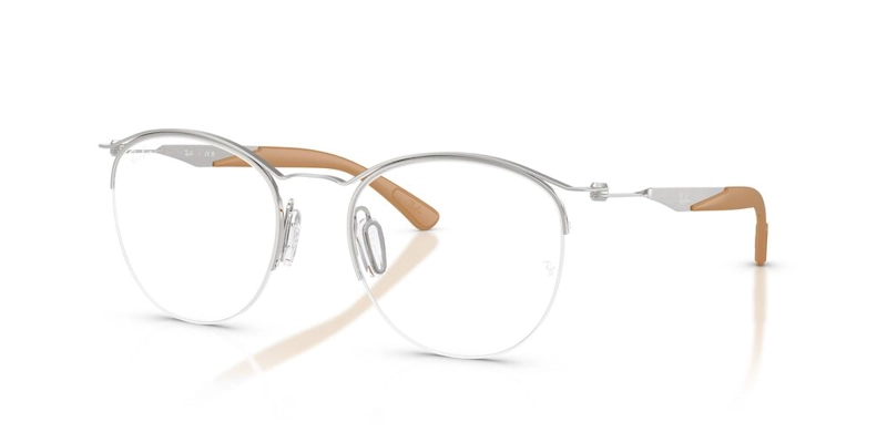 ANTEOJOS OPTICOS RAY-BAN RX7553  PLATEADO UNISEX - 2