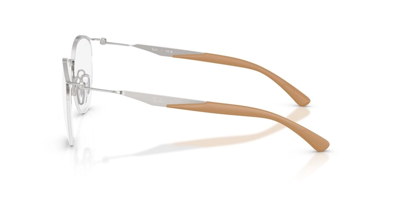 ANTEOJOS OPTICOS RAY-BAN RX7553  PLATEADO UNISEX - 3