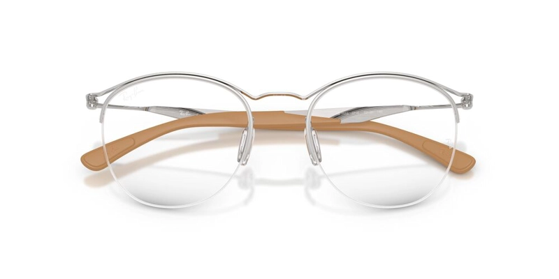 ANTEOJOS OPTICOS RAY-BAN RX7553  PLATEADO UNISEX - 5
