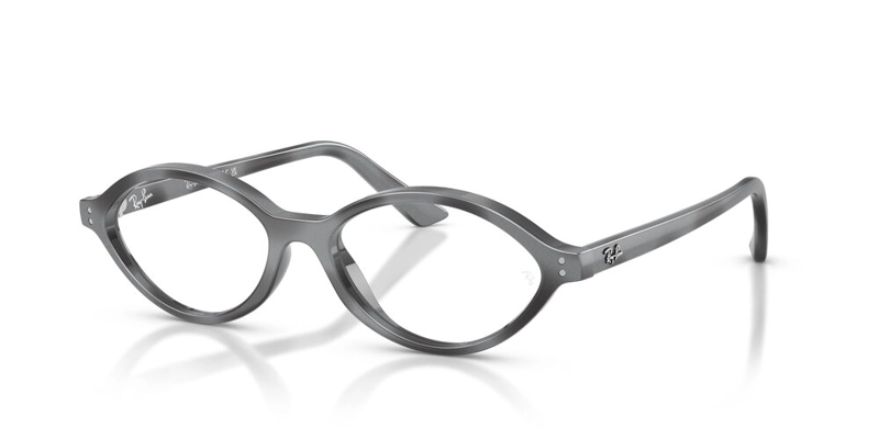 ANTEOJOS OPTICOS RAY-BAN 0RX7265 DARK GREY HAVANA UNISEX - 2