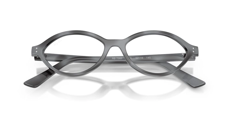 ANTEOJOS OPTICOS RAY-BAN 0RX7265 DARK GREY HAVANA UNISEX - 5