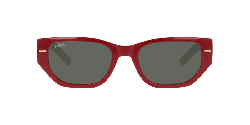 ANTEOJOS DE SOL UNOFFICIAL 0UO6221 RED GREEN MUJER - 1