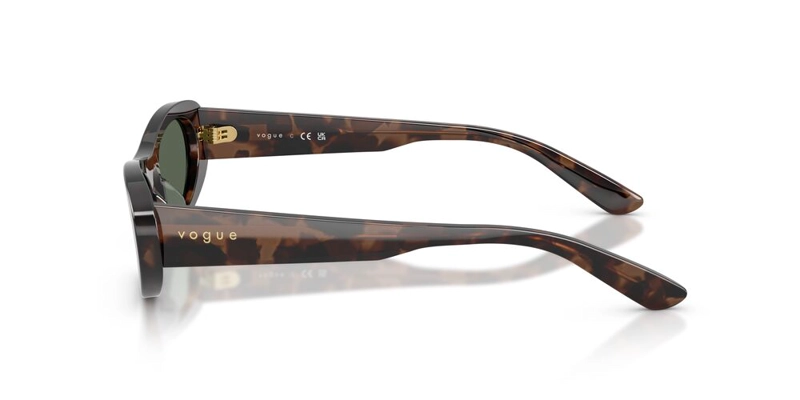 ANTEOJOS DE SOL VOGUE 0VO5695SU MILKY BROWN HAVANA DARK GREEN MUJER - 3