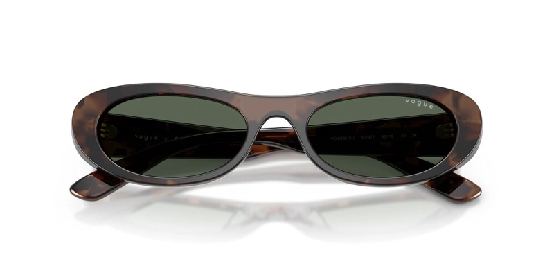 ANTEOJOS DE SOL VOGUE 0VO5695SU MILKY BROWN HAVANA DARK GREEN MUJER - 5