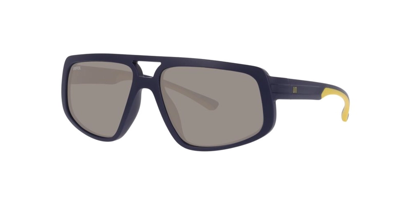 ANTEOJOS DE SOL UNOFFICIAL 0UO6225 MATT NAVY BLUE GOLD MIRROR HOMBRE - 2
