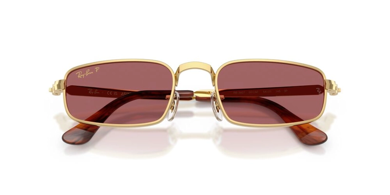 ANTEOJOS DE SOL RAY-BAN 0RB3927 ARISTA POLAR PURPLE UNISEX - 5