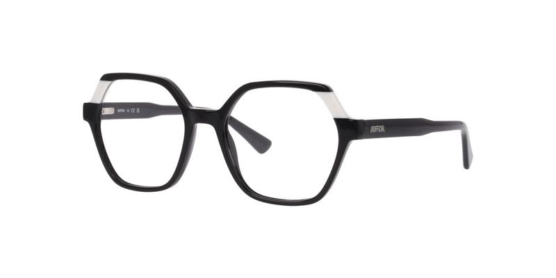 ANTEOJOS OPTICOS UNOFFICIAL 0UO2240 CREAM LAMINATION ON BLACK MUJER - 2