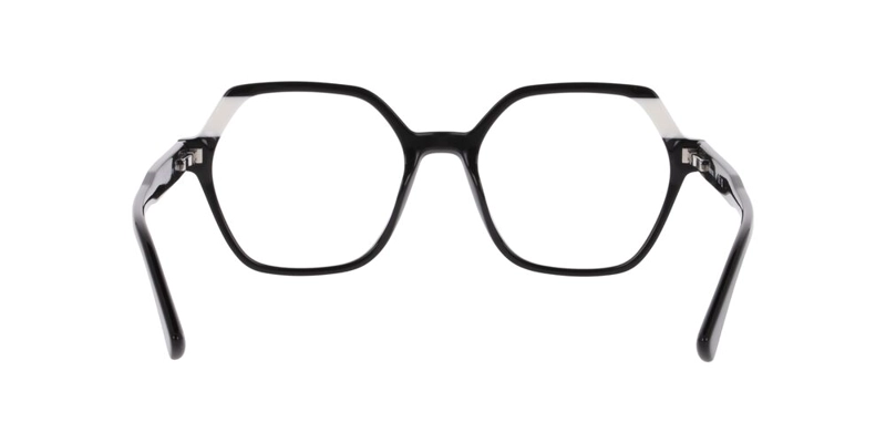 ANTEOJOS OPTICOS UNOFFICIAL 0UO2240 CREAM LAMINATION ON BLACK MUJER - 4